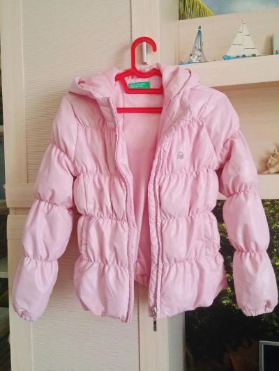 Лот: 5202914. Фото: 1. Куртка для девочки benetton. 4... Верхняя одежда
