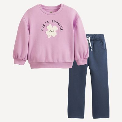 Лот: 25069868. Фото: 1. Комплект из свитшота и брюк LaRedoute. Другое (одежда, обувь, галантерея)