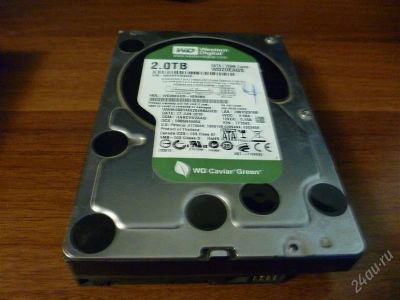Лот: 2278463. Фото: 1. Western Digital WD20EADS. Жёсткие диски (HDD)