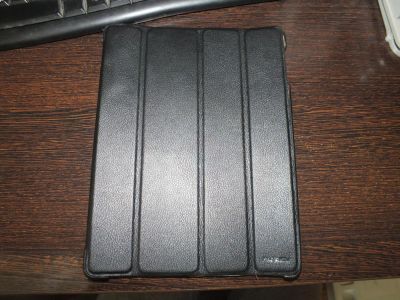 Лот: 6259815. Фото: 1. Кожаный чехол на iPad 2\3\4 nuoku. Чехлы, обложки