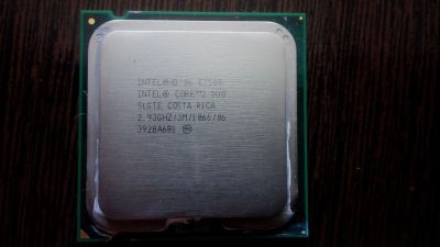 Лот: 11925604. Фото: 1. Intel Core 2 Duo Е7500. Процессоры