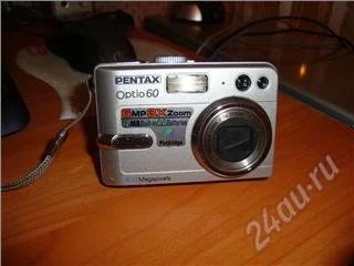 Лот: 75146. Фото: 1. Pentax optio60. Цифровые компактные