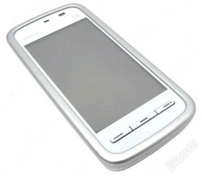 Лот: 1938107. Фото: 1. nokia.нокиа 5228,белый на гарантии... Кнопочные мобильные телефоны