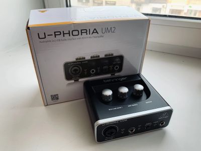 Лот: 17295011. Фото: 1. Внешняя звуковая карта Behringer... Звуковые карты