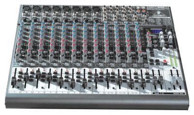 Лот: 11000122. Фото: 1. микшер Behringer XENYX 2222 FX. Микшеры, предусилители, микрофонные эффекты