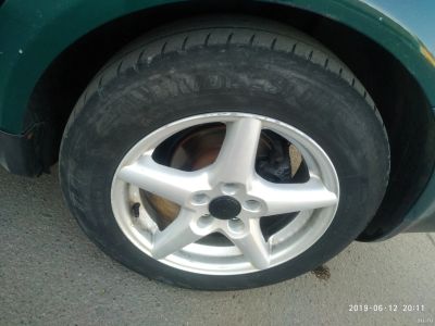 Лот: 14336406. Фото: 1. диски ENZO + резина лето bridgestone... Шины на дисках