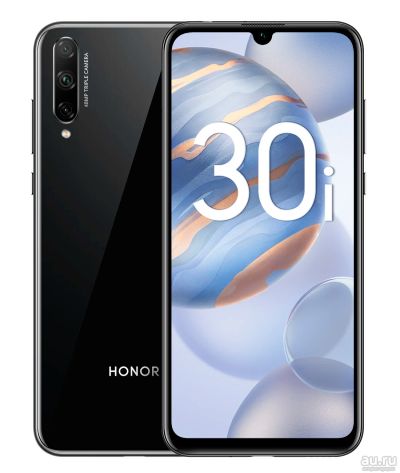 Лот: 16639444. Фото: 1. Новый Honor 30i 4+128GB. Midnight... Смартфоны