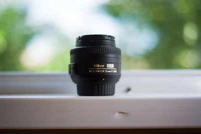 Лот: 7765230. Фото: 1. Nikon 35mm f/1.8G AF-S DX Nikkor. Объективы