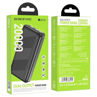 Лот: 22143019. Фото: 1. Power Bank BOROFONE BJ27A 20000... Внешние, портативные аккумуляторы для смартфонов (Power bank)