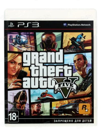 Лот: 7619137. Фото: 1. Игра для PS3 Grand Theft Auto... Игры для консолей