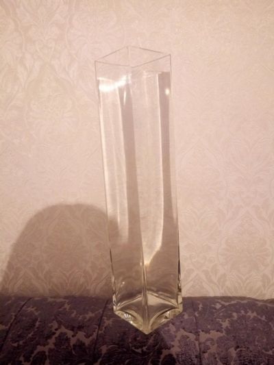 Лот: 14853251. Фото: 1. Ваза стекло 50*10*10. Вазы