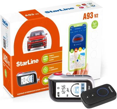 Лот: 14969793. Фото: 1. StarLine A93 v2 GSM автомобильная... Автомобильные сигнализации