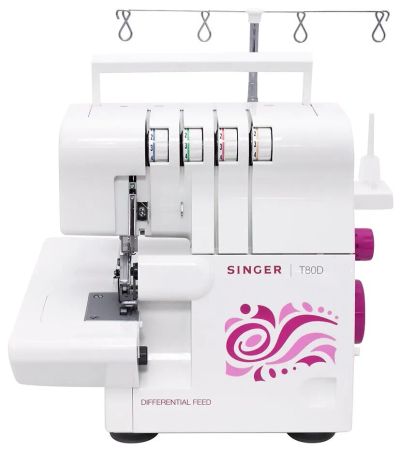Лот: 19995758. Фото: 1. Оверлок Singer T80D. Швейная, вязальная