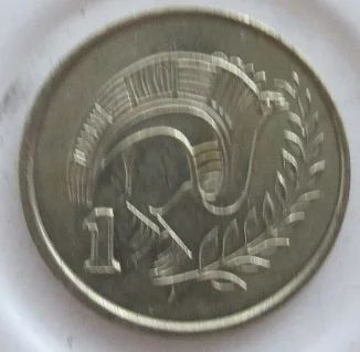 Лот: 8420308. Фото: 1. Кипр 1 цент 1994. Европа