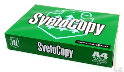 Лот: 18549940. Фото: 1. Бумага А4 SvetoCopy. Бумага