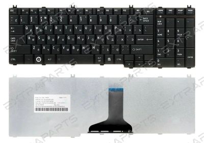 Лот: 15963490. Фото: 1. Клавиатура TOSHIBA Satellite C650... Клавиатуры для ноутбуков