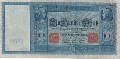 Лот: 15328809. Фото: 1. 100 марок 1910 г. Германия . Германия и Австрия