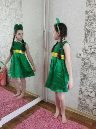 Лот: 10135966. Фото: 1. Костюм Лягушки 6-9 лет. Возможен... Детские карнавальные, праздничные костюмы
