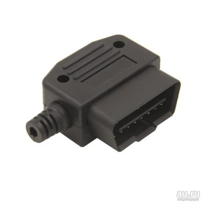 Лот: 14300210. Фото: 1. Разъём (вилка) OBD 2 (OBD-II... Электрооборудование