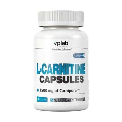 Лот: 14768509. Фото: 1. L-Carnitine Capsules VPlab 90... Спортивное питание, витамины