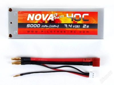 Лот: 1586891. Фото: 1. Силовой Аккумулятор Li-PO Nova... Автомоделизм