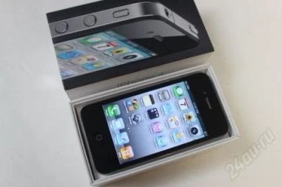 Лот: 1192227. Фото: 1. Продам apple iphone 4 16gb Black... Смартфоны
