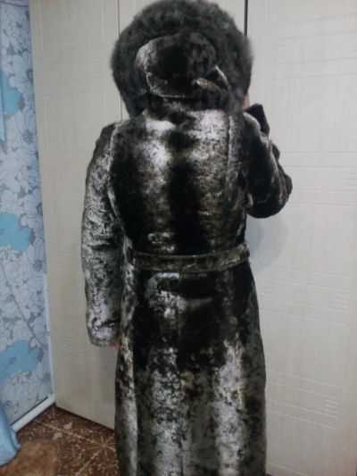 Лот: 10752300. Фото: 1. Шуба мутон натуральная. Верхняя одежда
