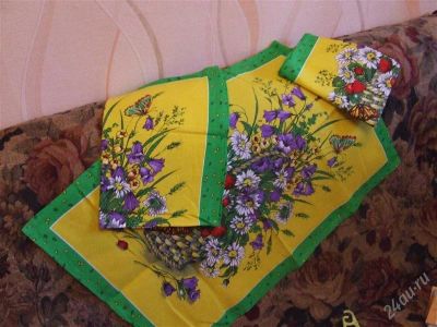 Лот: 1268836. Фото: 1. кухонное полотенце "лето"-2. Другое (домашний быт)