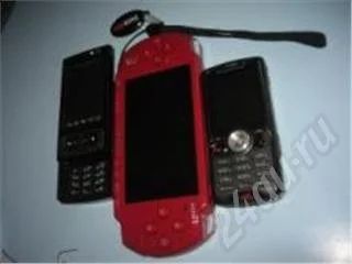 Лот: 352999. Фото: 1. PSP Slim красный. Игровые приставки, консоли