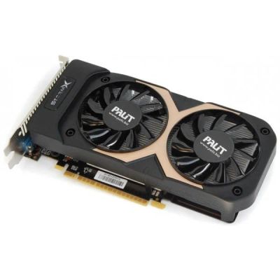 Лот: 12338891. Фото: 1. Palit Gtx 750ti dualX storm. Видеокарты