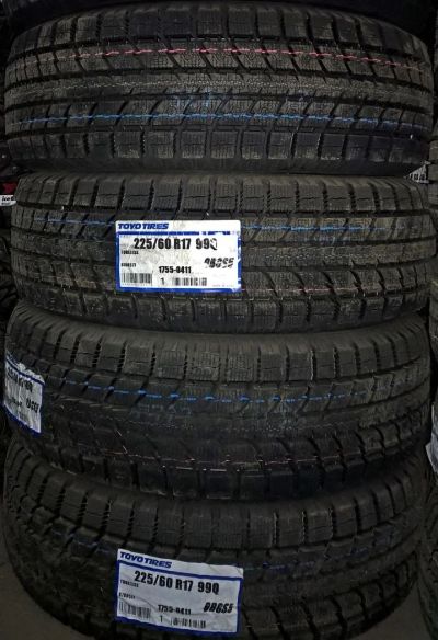 Лот: 6089623. Фото: 1. Шины зимние 225/60 R 17 225/60... Шины