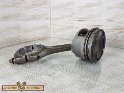Лот: 23592677. Фото: 1. Поршень с шатуном Audi A6 ASG... Двигатель и элементы двигателя