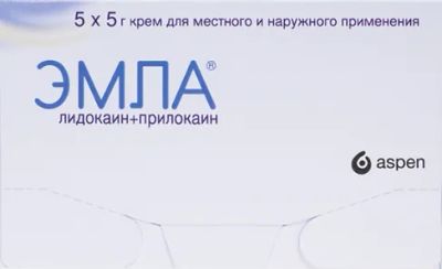 Лот: 23713153. Фото: 1. Эмла крем для местн. и наруж... Лекарства