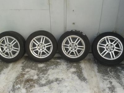 Лот: 3684891. Фото: 1. Диски Glitzer r16 + резина лето... Диски