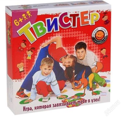 Лот: 4267241. Фото: 1. Игра Твистер. Настольные игры, карты