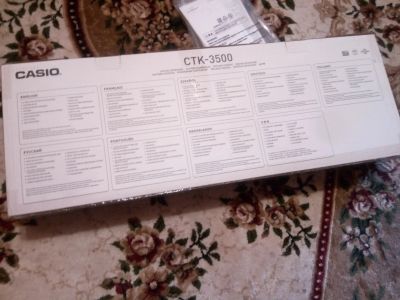 Лот: 15959638. Фото: 1. Синтезатор CASIO CTK-3500. Клавишные