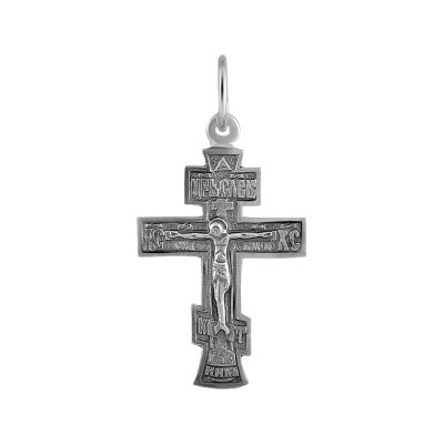 Лот: 23844655. Фото: 1. Крестик из серебра. Другое (ювелирные изделия, бижутерия, часы)