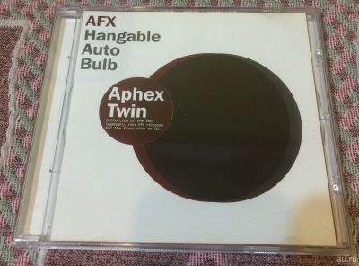 Лот: 15528013. Фото: 1. AFX - Hangable Auto Bulb (audio... Аудиозаписи