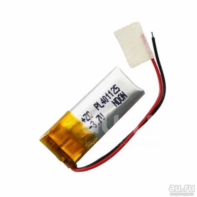 Лот: 18862722. Фото: 1. Аккумулятор 401125 3,7V 100mah. Аккумуляторы