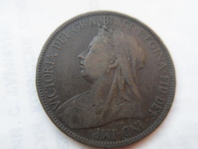 Лот: 10879379. Фото: 1. Великобритания 1/2 пенни 1898. Великобритания и острова
