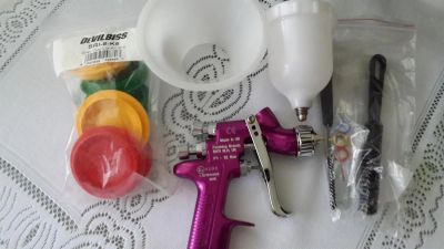 Лот: 3538610. Фото: 1. краскопульт DeVilbiss sri pro. Инструмент для кузовного ремонта, окрасочное оборудование