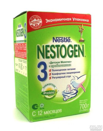 Лот: 7294389. Фото: 1. смесь Nestogen 3 новая, Запечатанная... Детское питание