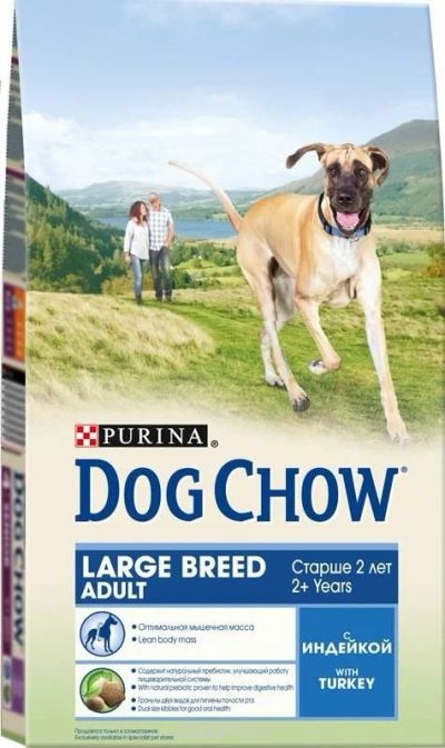 Лот: 10943625. Фото: 1. Dog Chow (Дог Чау). Сухой корм... Корма