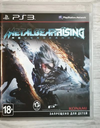 Лот: 25340567. Фото: 1. Игра ps3 metal gear rising. Игры для консолей