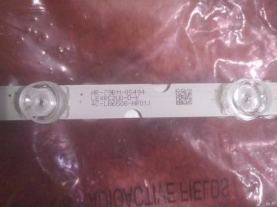 Лот: 18125161. Фото: 1. Led string HR-79B11-05494 ; HR-28717-01526... Запчасти для телевизоров, видеотехники, аудиотехники