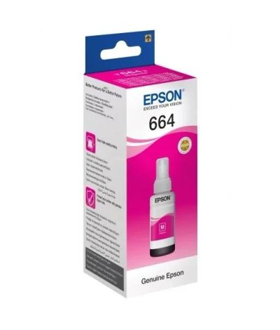 Лот: 18856258. Фото: 1. Чернила Epson T6643 magenta для... Картриджи, расходные материалы