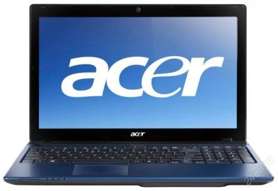Лот: 2223886. Фото: 1. Синий игровой Acer ASPIRE 5750ZG-B943G32Mnbb... Ноутбуки
