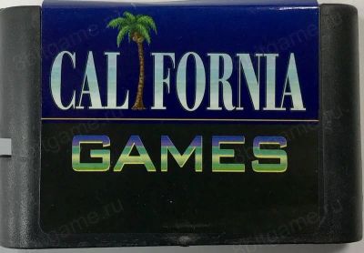 Лот: 13344566. Фото: 1. CALIFORNIA GAMES Картридж Sega... Игры для консолей