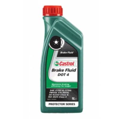 Лот: 6789868. Фото: 1. Тормозная жидкость Castrol 1 литр... Масла, жидкости