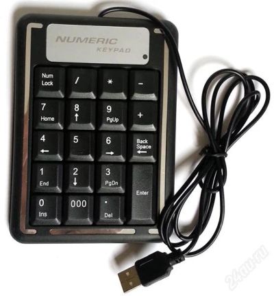Лот: 2540670. Фото: 1. Цифровая клавиатура USB ( Numeric... Клавиатуры и мыши